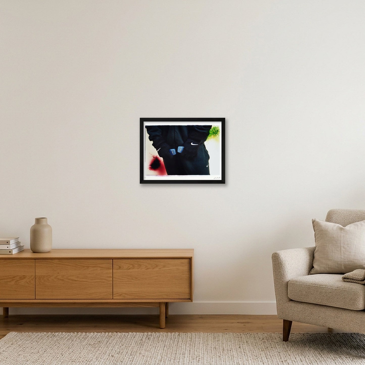 Nokia 3310, London 2003 — 40×30cm, 16×12" Black Frame