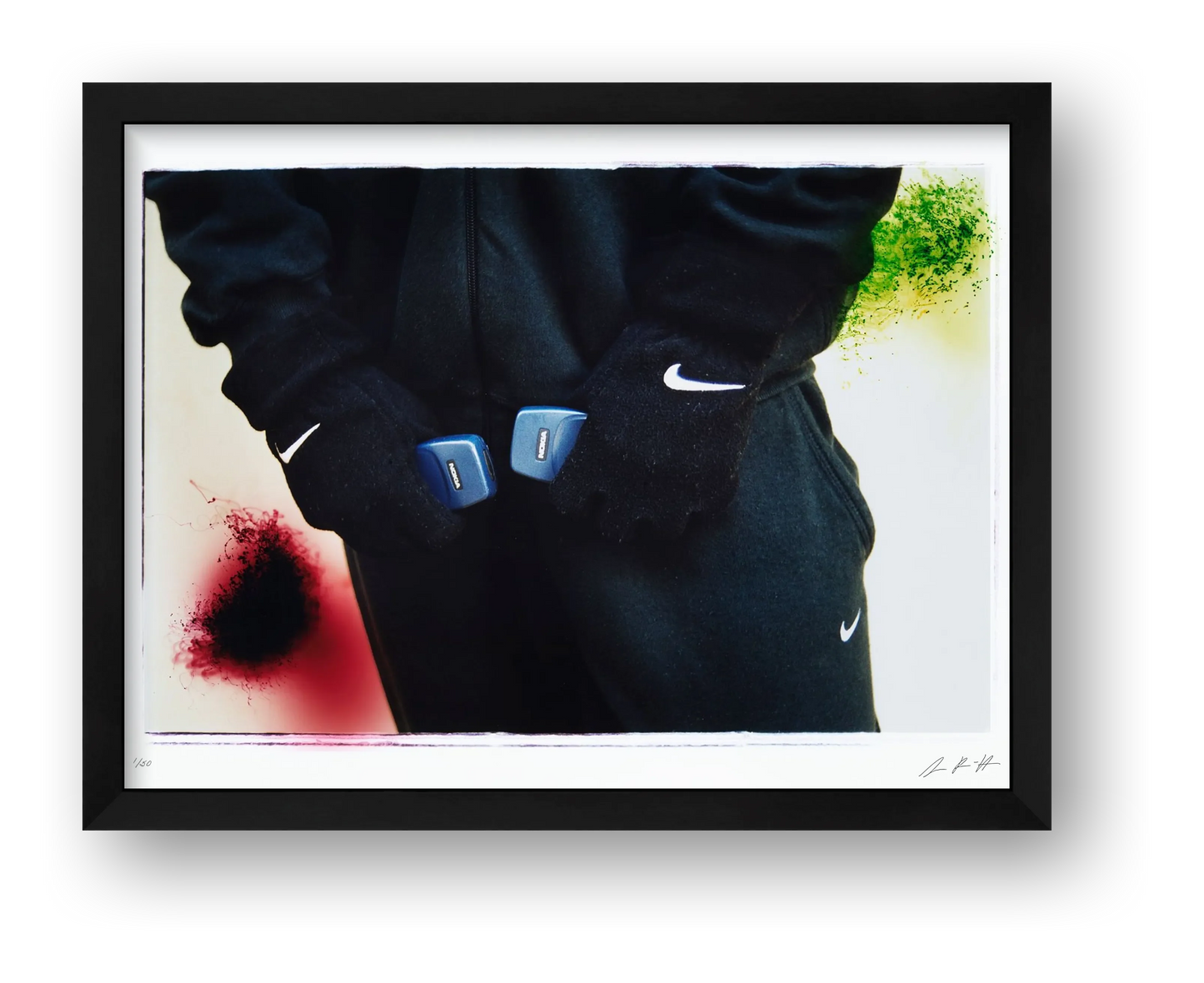 Nokia 3310, London 2003 — framed